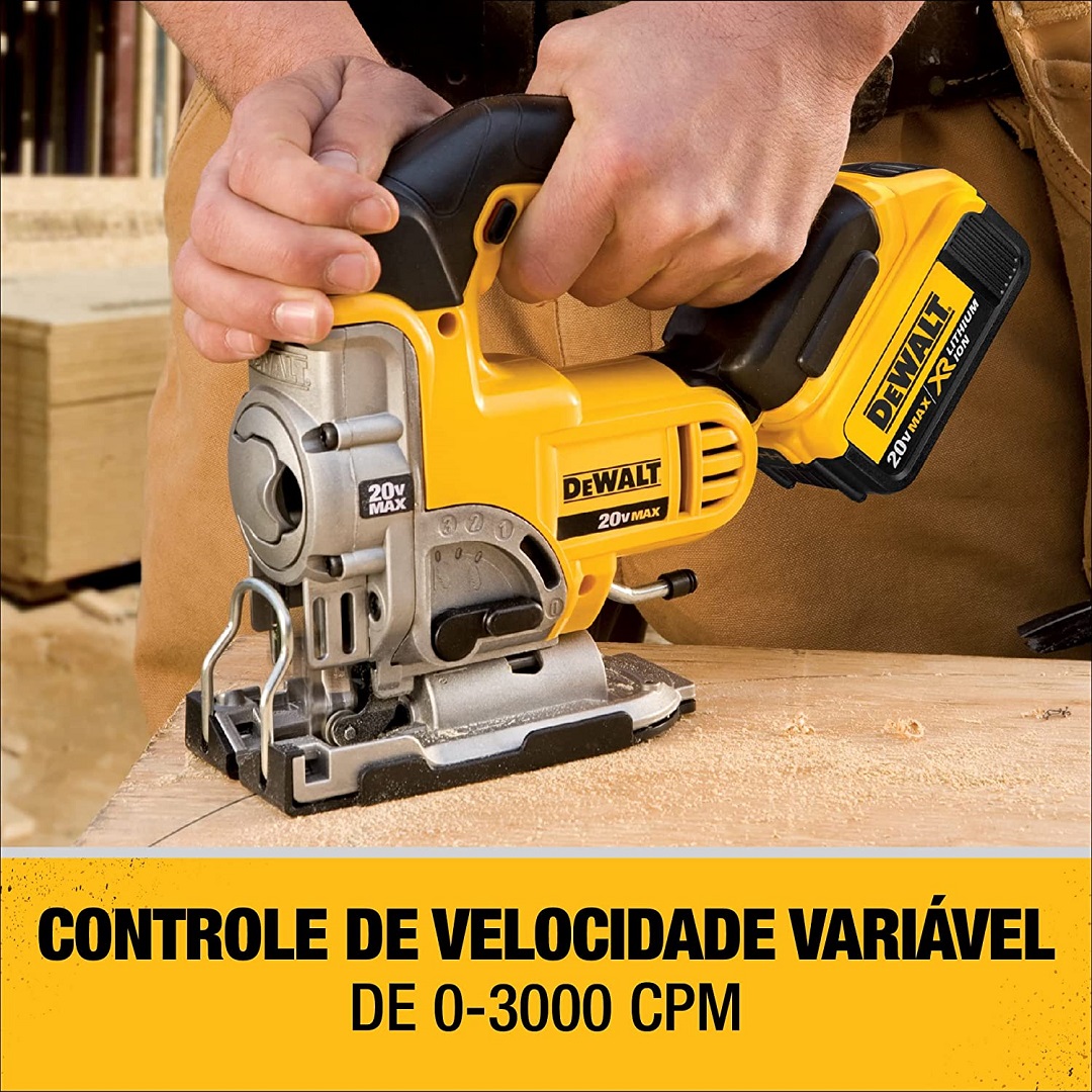 Serra Tico Tico A Bateria 20V MAX DCS331 B3 Dewalt Facilita Ferramentas