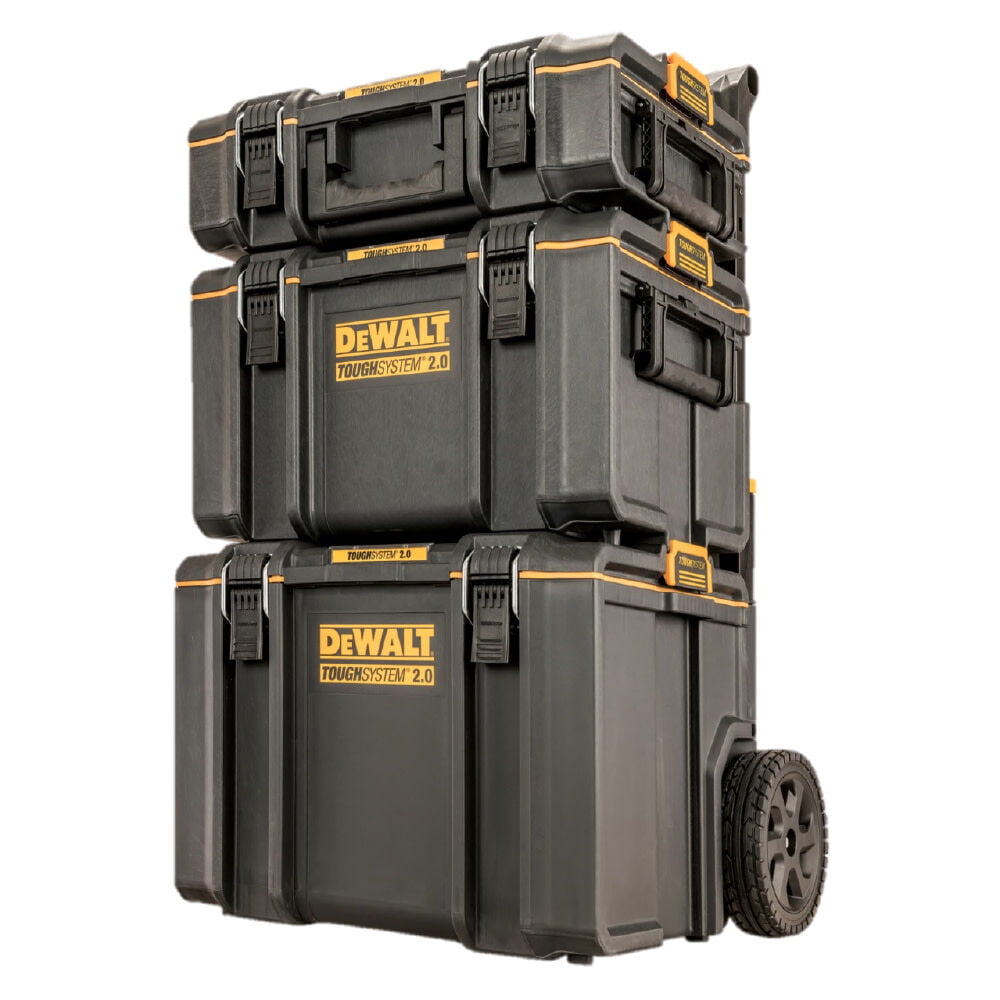 KIT TORRE CAIXAS DE FERRAMENTAS 3 PEÇAS TOUGHSYSTEM DEWALT