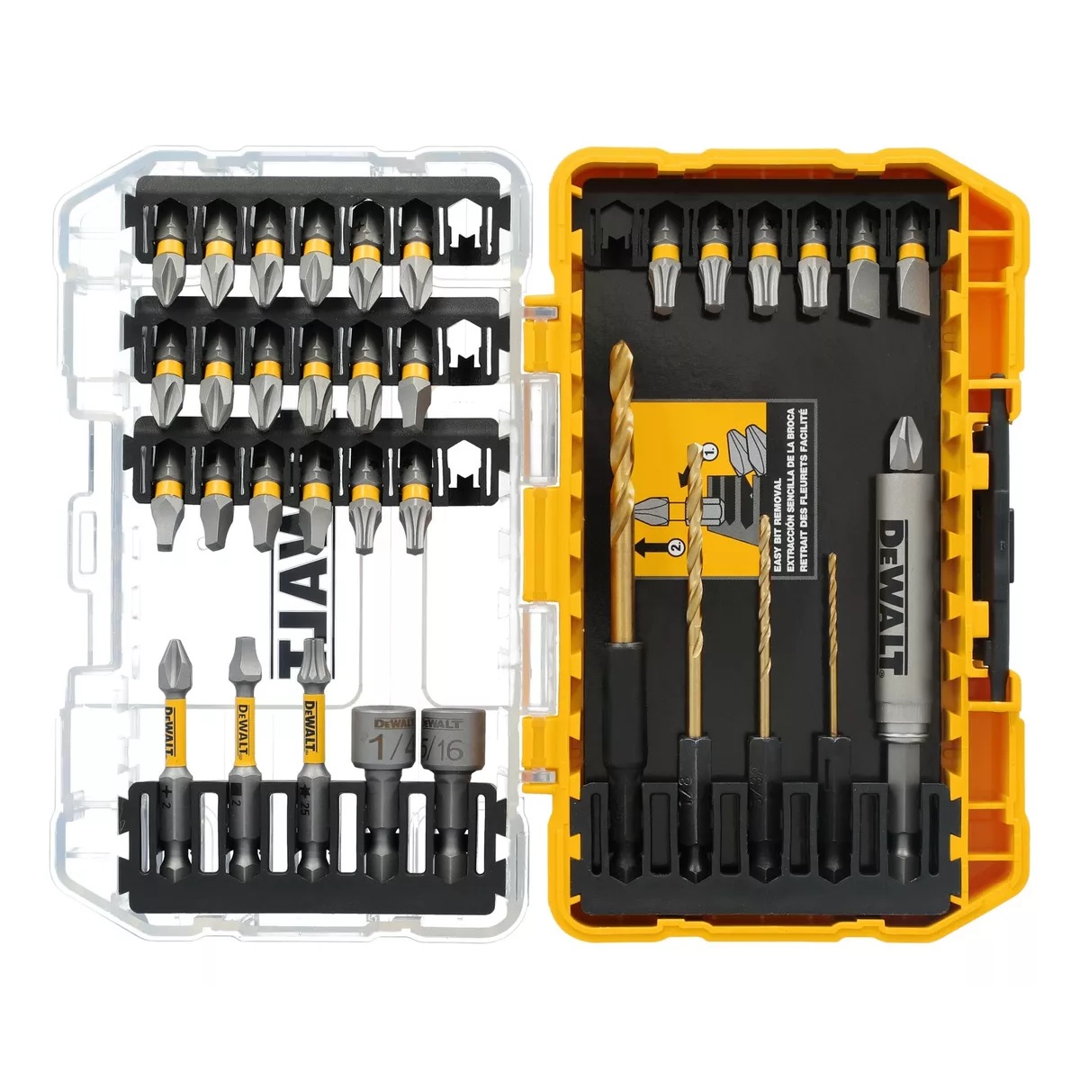 Kit Bits e Brocas Parafusar/Furar Maxfit Ultra 35 Pçs Dewalt DWAUMF35SET