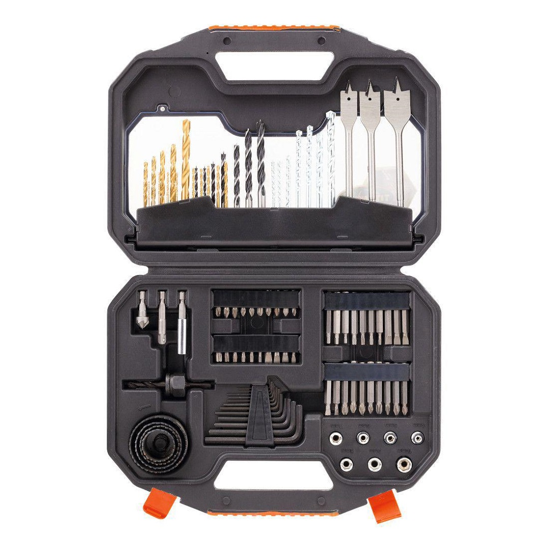 Kit Furar E Parafusar Com 100 Peças A7187 xj Black+Decker