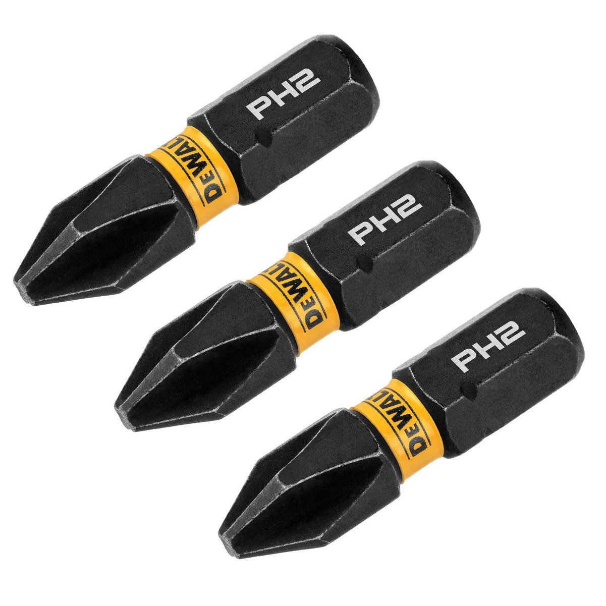 PONTA BIT PHILIPS PH2 25MM COM 03 PÇS FLEXTORQ DWAF1PH2IR3 DEWALT