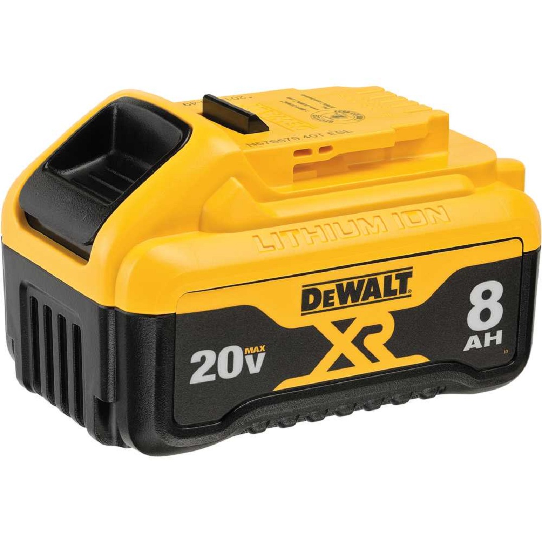 BATERIA 20V XR ÍONS DE LÍTIO 8,0 AH PREMIUM DCB208 B3 DEWALT