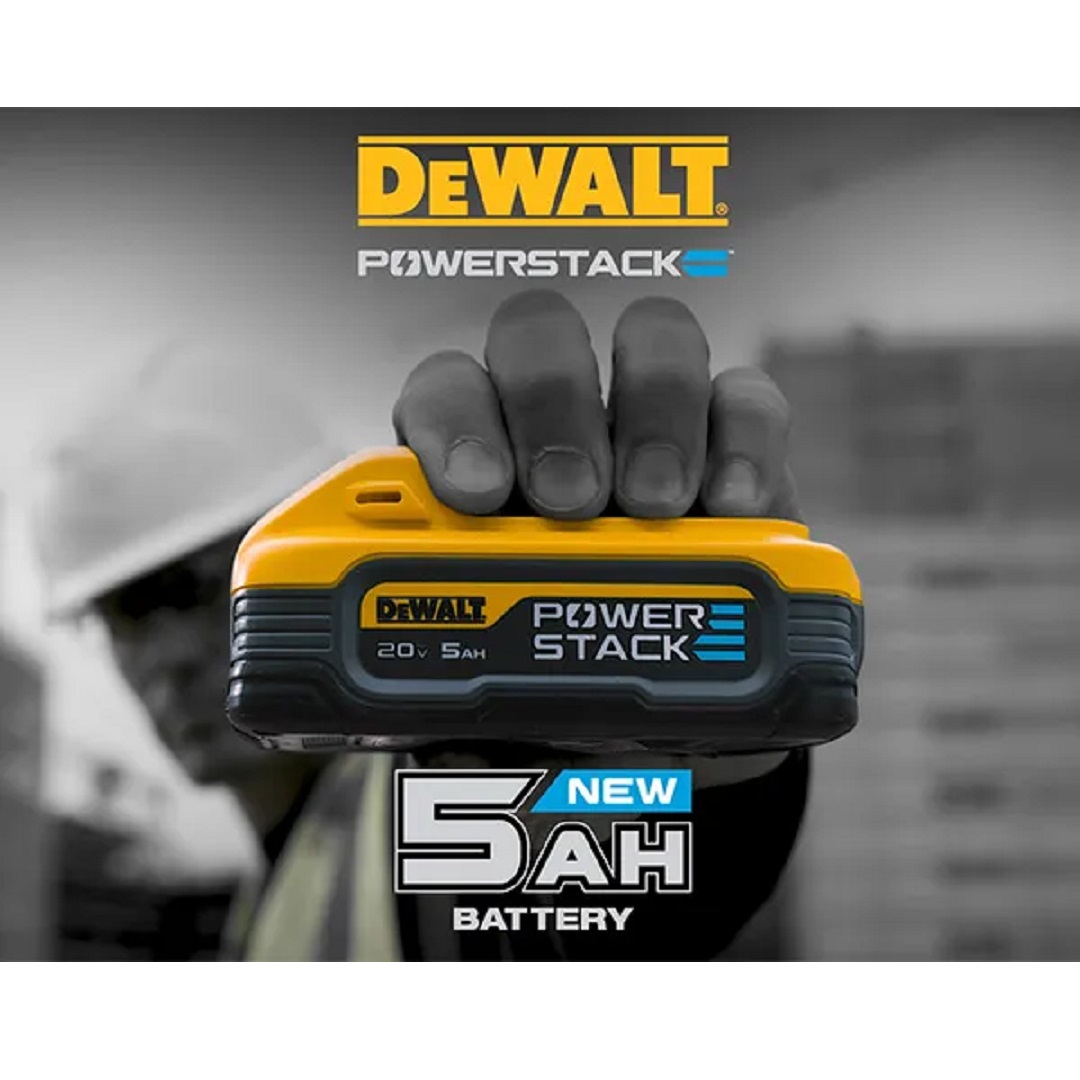 Batería Compacta 5ah 20v Max* Powerstack Dewalt Dcbp520-b3