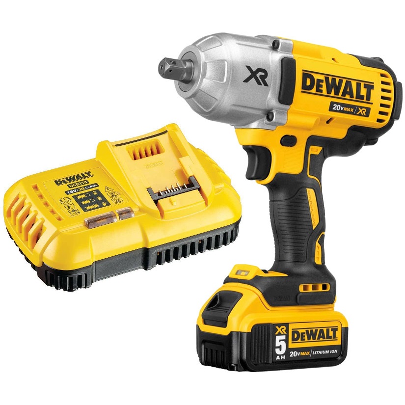 Kit Chave de Impacto 1/2" à bateria 20V XR Brushless DCF899 DEWALT