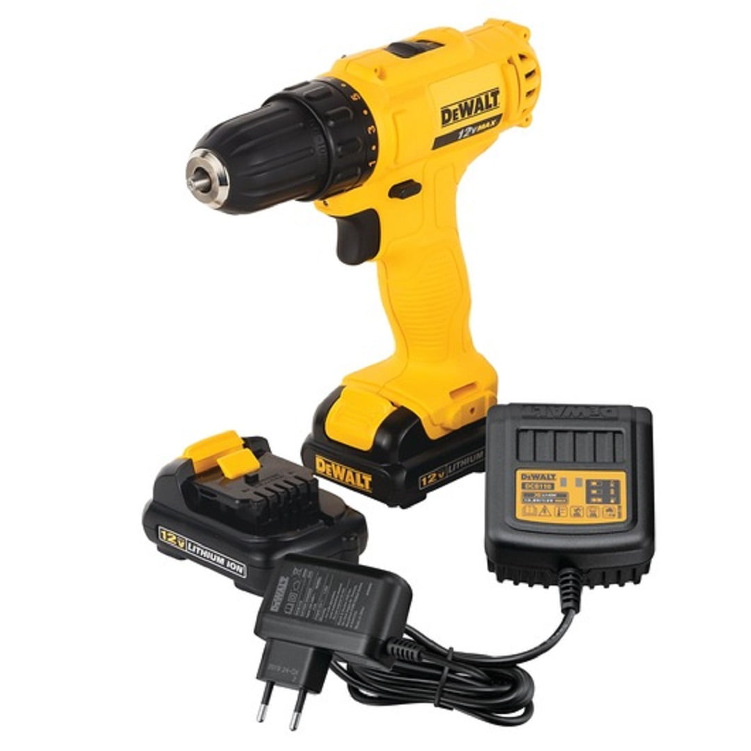 Kit Parafusadeira Furadeira 3/8 12v 2 bat DCD700LC2 Dewalt