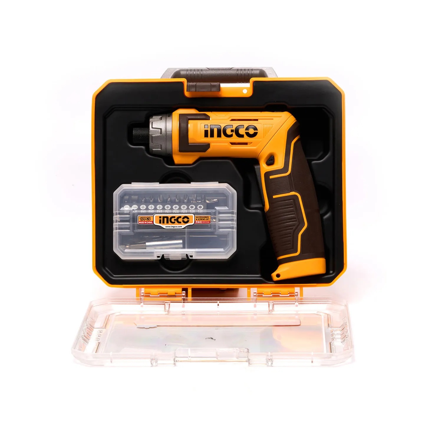 Parafusadeira À Bateria 8V Articulável 1/4" Csdli08025 Ingco 