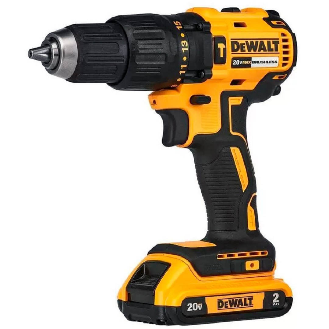 Furadeira Parafusadeira Impacto 1 2 a bateria 20v sem escovas de carvao BRUSHLESS 1750rpm 65Nm 29750ipm Dcd7781 D1 Dewalt
