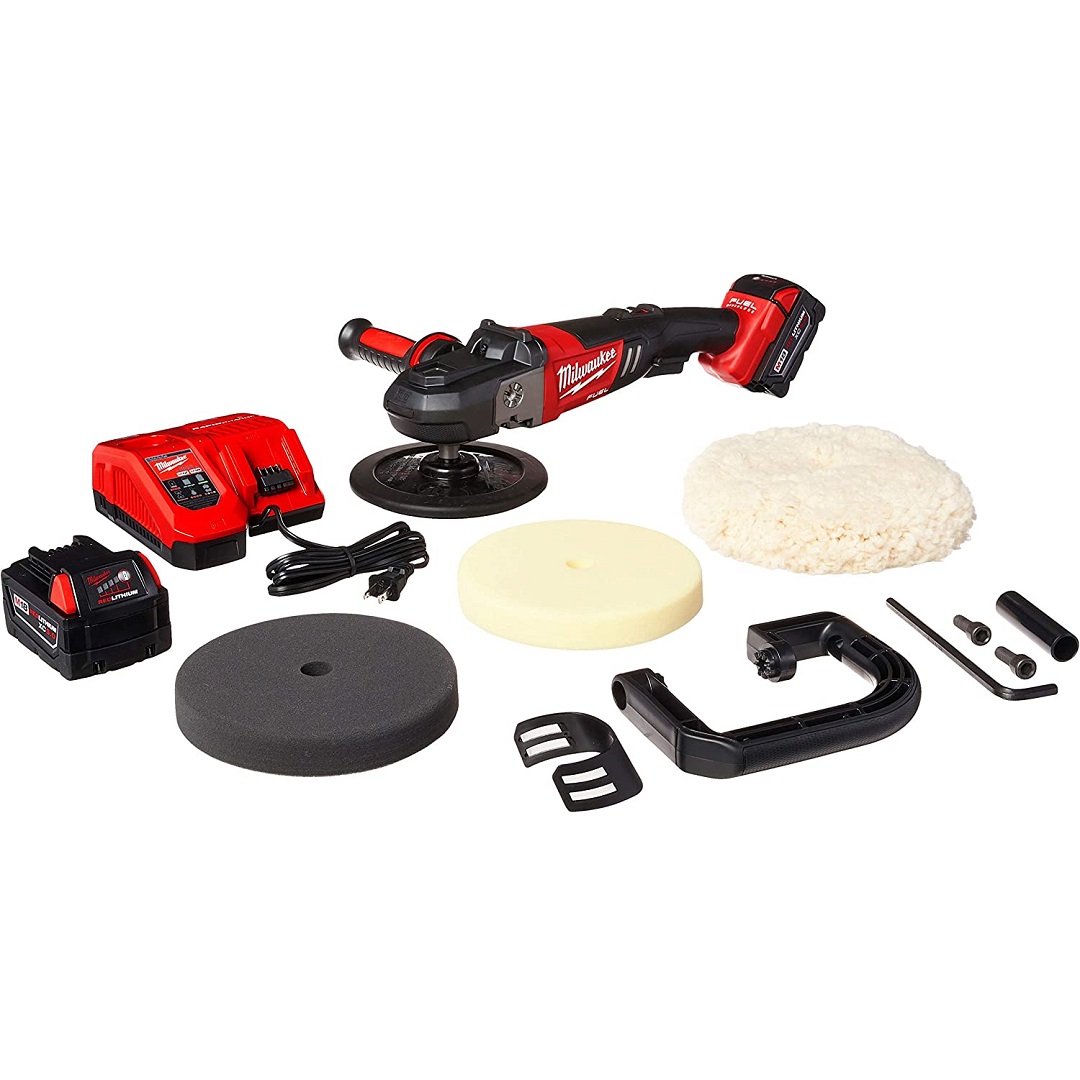 KIT POLITRIZ A BATERIA 18V FUEL 2738 MILWAUKEE