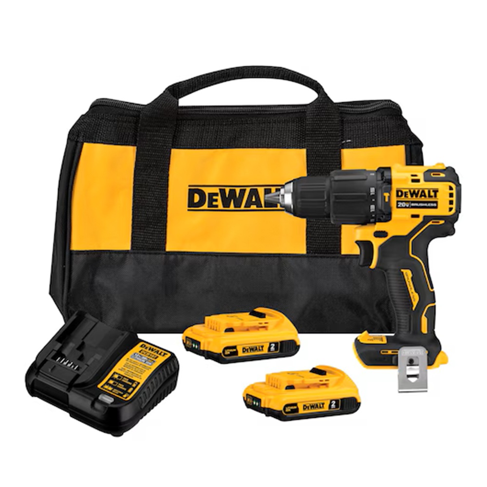 Furadeira e Parafusadeira de Impacto 1/2" Dewalt DCD709D2-BR