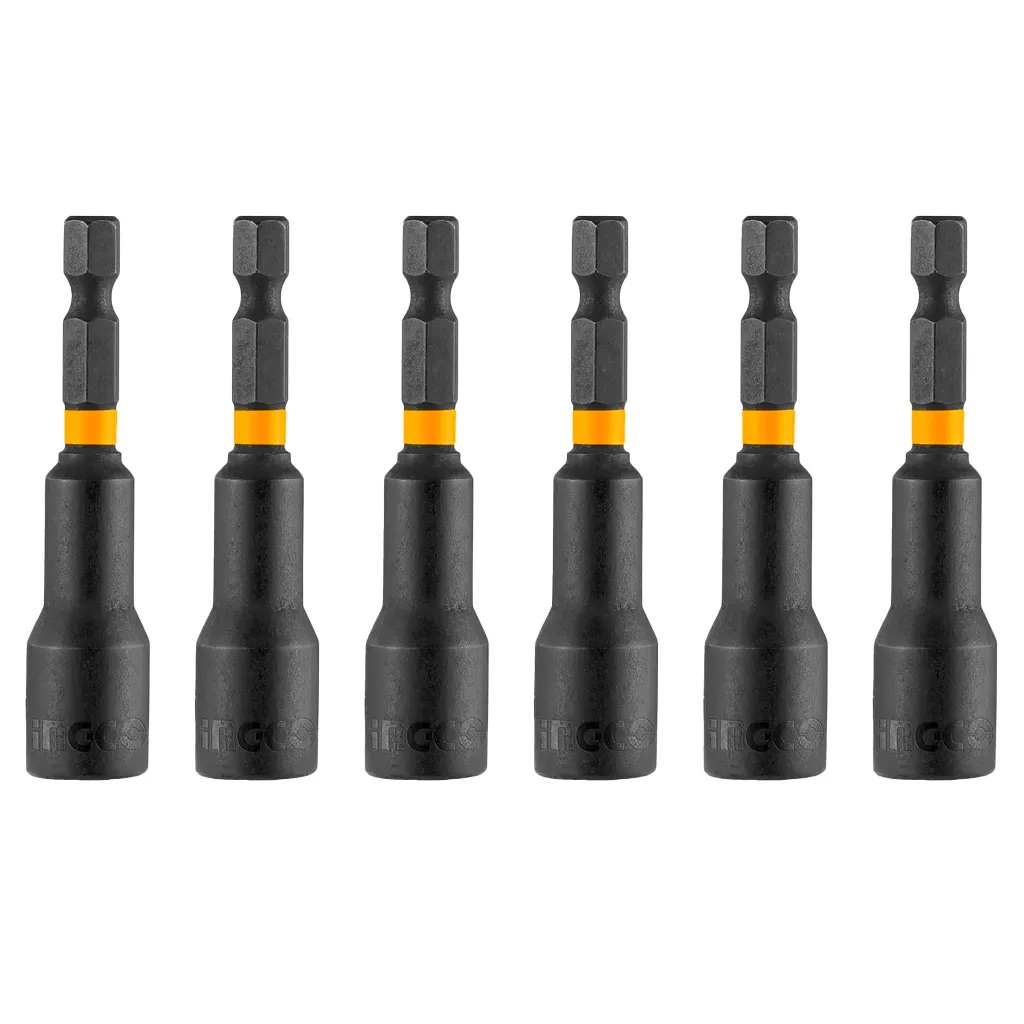 Jogo de Soquetes Canhão Magnéticos 6 Peças (6 ao 12mm) Ingco 