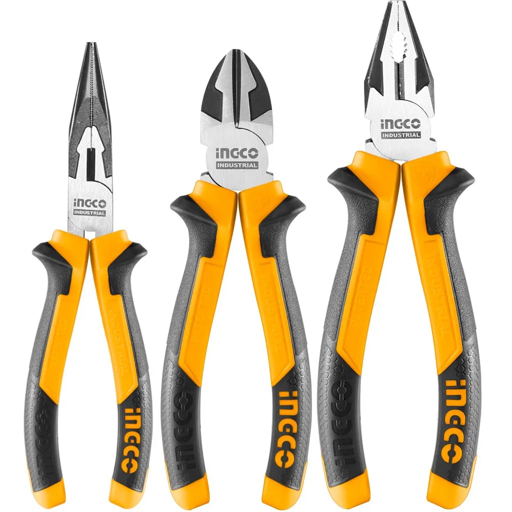 Kit Alicate Industrial - Corte Bico Universal - Ingco HKPS28318 