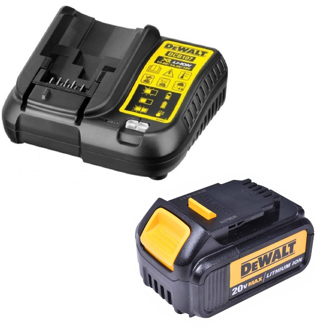 Carregador De Baterias 12 a 20V DCB107-BR Dewalt em oferta!