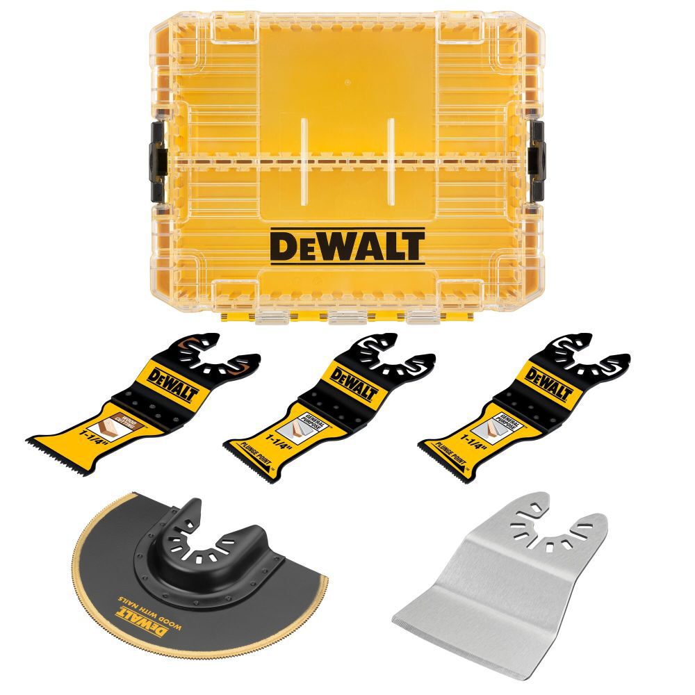 Kit Lâminas Multicortadora Oscilante 5 pçs DWA425GSET Dewalt