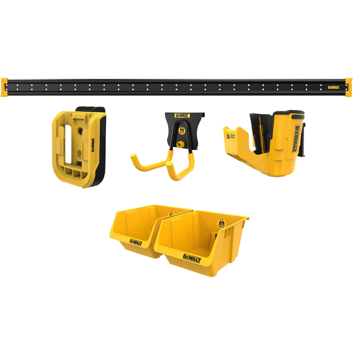 Kit Sistema Armazenamento Workshop Storage System DEWALT