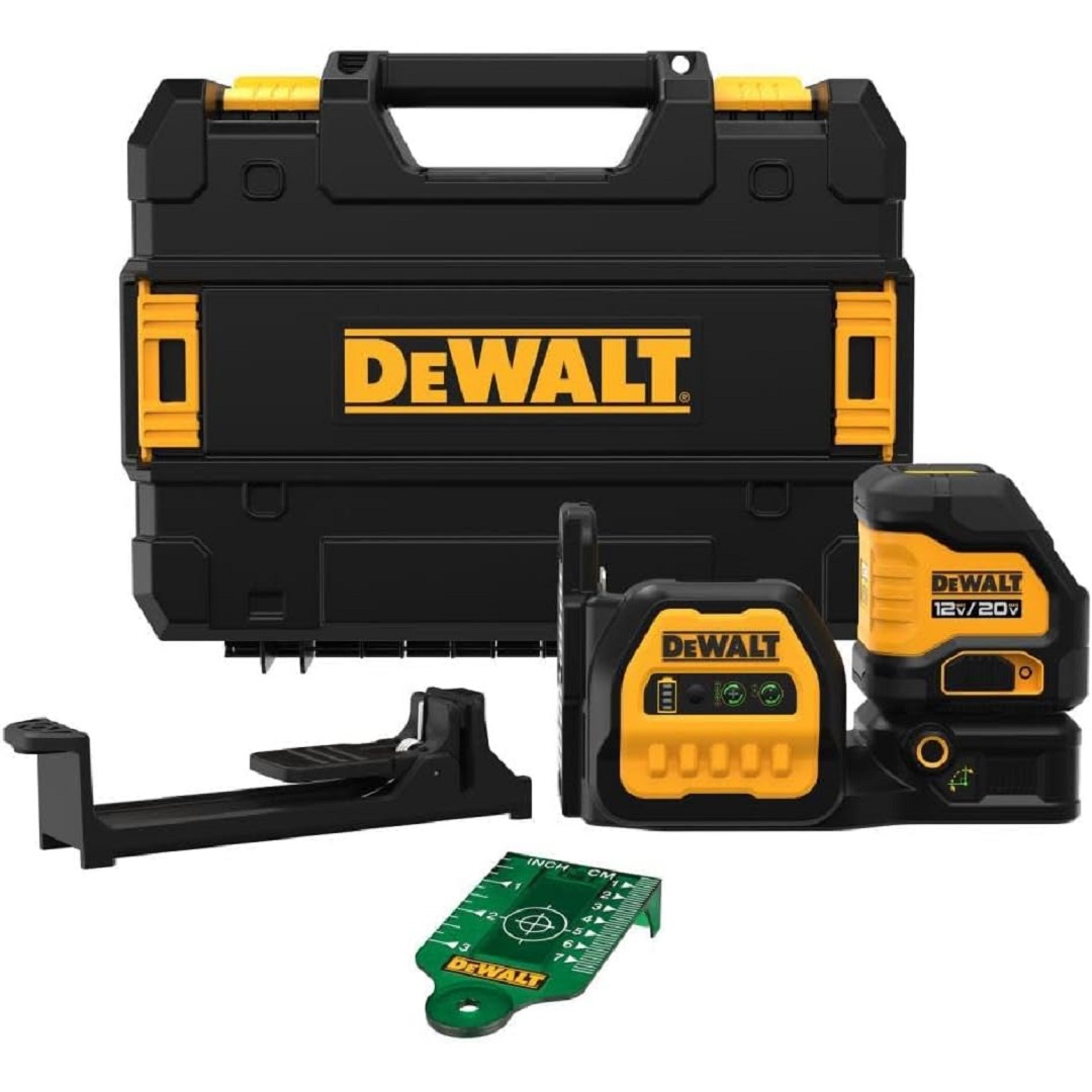 Nível Laser Verde 12/20v Linhas Cruzadas DCLE34020GB Dewalt