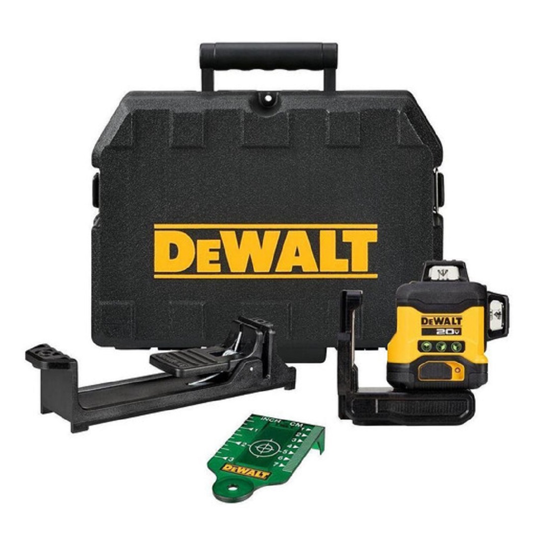 Nível Laser verde 20v Atomic 3x 360 graus DCLE34031B DEWALT Facilita