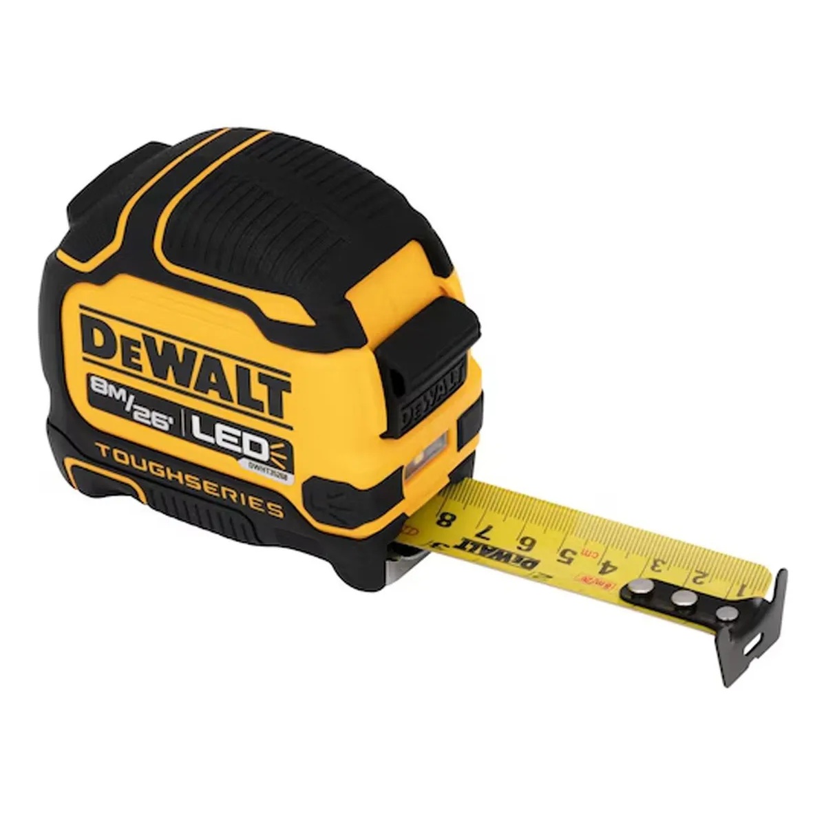 Trena Manual 8m Com Led Toughseries Dewalt Dwht35268m