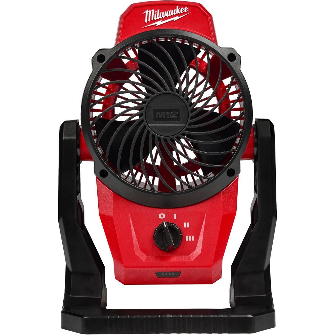 Ventilador À Bateria 12v 0820-20 Base Magnética Milwaukee