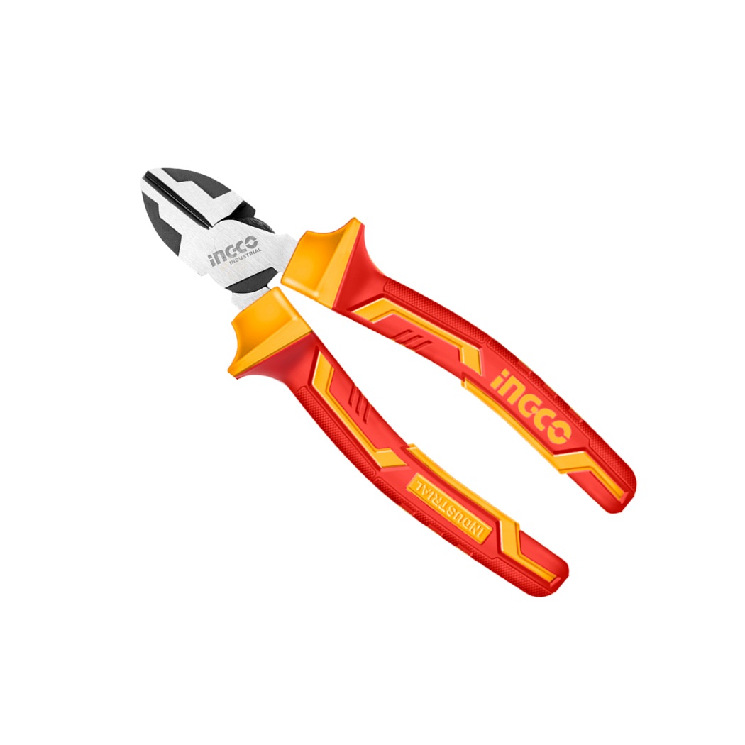ALICATE DE CORTE DIAGONAL ISOLADO 1.000V VDE CR-V 6" INGCO 