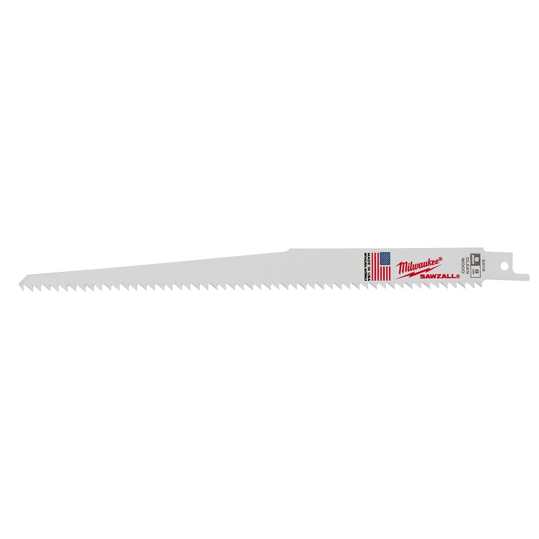 LÂMINA SERRA SABRE 9" 6D MADEIRA 5 PEÇAS 48-00-5016 MILWAUKEE