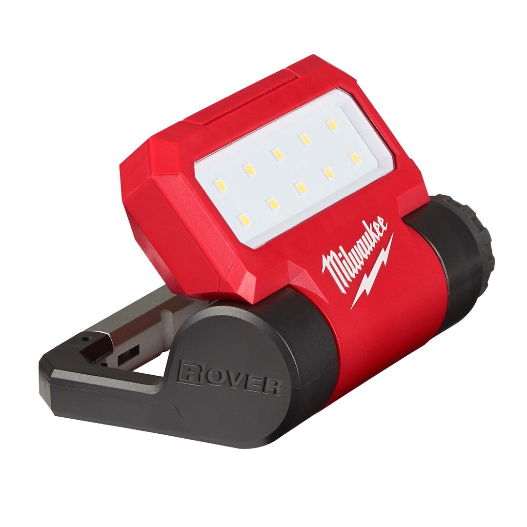 KIT LANTERNA HOLOFOTE RECARREGÁVEL USB ROVER 550 LUMENS + ACESSÓRIOS 2114-21 MILWAUKEE 