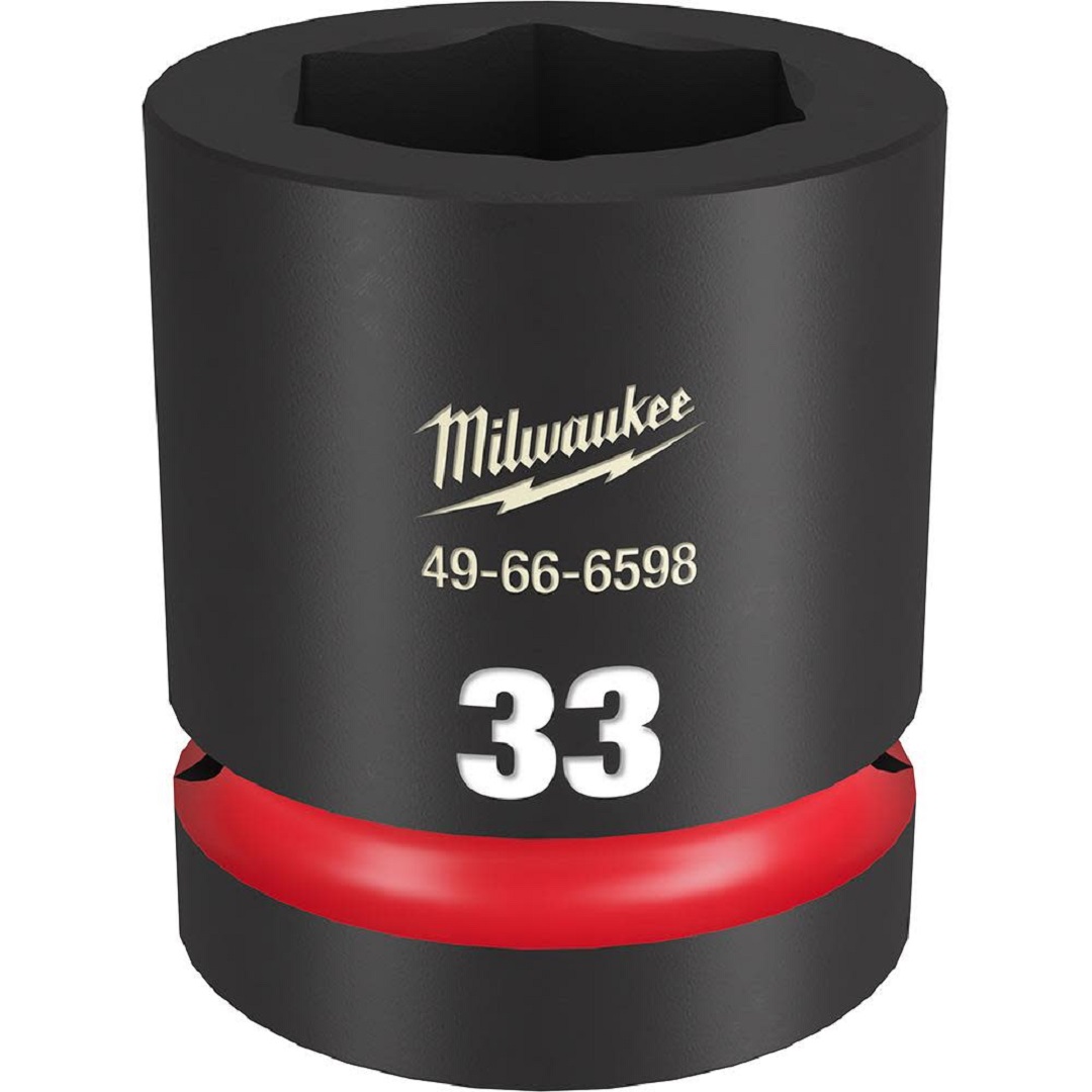 SOQUETE DE IMPACTO 1POL X 33MM SHOCKWAVE 49-66-6598 MILWAUKEE