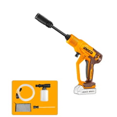 Lavadora Pressão Portátil a Bateria 20v Ingco 20v Cpwli2036 