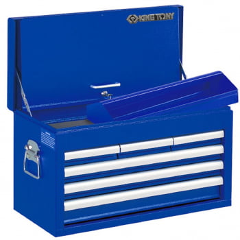 BAU GABINETE METALICO C/ 6 GAVETAS AZUL 87411-6B-B KING TONY