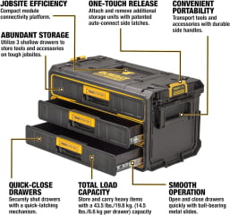 Caixa Ferramenta Gaveta Tripla TOUGHSYSTEM2 DWST08330 Dewalt