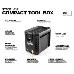 Caixa Ferramentas Compacta StackTech TB-B1-B-60C TOUGHBUILT