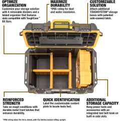 CAIXA FERRAMENTAS COMPACTA TOUGHSYSTEM 2.0 DWST08035 DEWALT