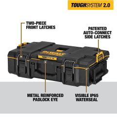 Caixa Ferramentas TOUGHSYSTEM 2.0 DWST08165 Dewalt