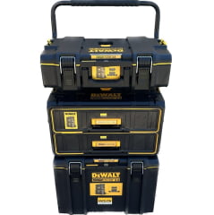 Kit 3 Caixas de ferramentas + Carro de transporte Toughsystem2.0 Dewalt