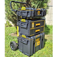 Kit 3 Caixas de ferramentas + Carro de transporte Toughsystem2.0 Dewalt