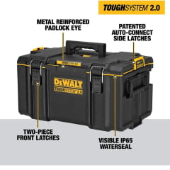 KIT TORRE CAIXAS DE FERRAMENTAS 3 PEÇAS TOUGHSYSTEM DEWALT