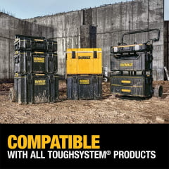 KIT TORRE CAIXAS DE FERRAMENTAS 3 PEÇAS TOUGHSYSTEM DEWALT