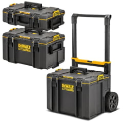 KIT TORRE CAIXAS DE FERRAMENTAS 3 PEÇAS TOUGHSYSTEM DEWALT