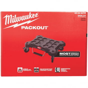 PACKOUT DOLLY COM RODINHAS ATÉ 113KG 48-22-8410 MILWAUKEE