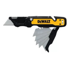 ESTILETE DOBRÁVEL PUSH&FLIP C ARMAZENAMENTO DWHT10992 DEWALT