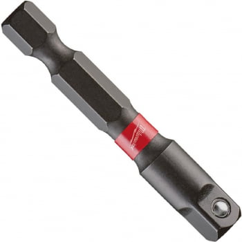 ADAPTADOR PARA SOQUETE 1/4" HEXAGONAL X 1/4" QUADRADO 48-32-5030 MILWAUKEE