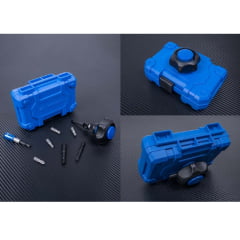 Jogo Adaptador Bits de 1/4" 49 pçs c/ Catraca de Mão 1048MR