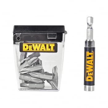 Jogo De Bits + Extensor Magnético 16 Peças Dw2053 Dewalt