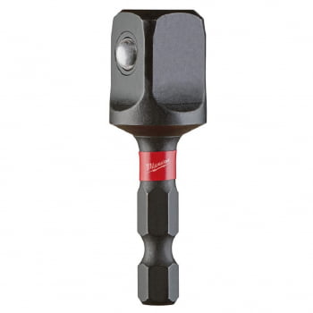 Kit 3 Adaptador P/ Soquete 1/4" X 1/4" 3/8" 1/2" MILWAUKEE