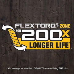 KIT PONTAS BIT PHILIPS PH2 FLEXTORQ 07 PEÇAS DEWALT KIT PONTAS BIT PHILIPS PH2 FLEXTORQ 07 PEÇAS DEWALT
