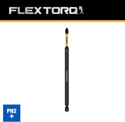 KIT PONTAS BIT PHILIPS PH2 FLEXTORQ 07 PEÇAS DEWALT