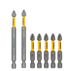 KIT PONTAS BIT PHILIPS PH2 MAXFIT 50mm E 89mm DEWALT KIT PONTAS BIT PHILIPS PH2 MAXFIT 50mm E 89mm DEWALT