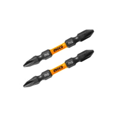 Ponta Bit De Torção Ph2+Ph2 65mm C/2 Pc Ingco SDBIM72PH265