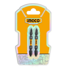 Ponta Bit De Torção Ph2+Ph2 65mm C/2 Pc Ingco SDBIM72PH265 