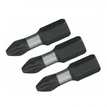 KIT PONTA BIT PHILIPS PH2 X 25MM COM 25 PEÇAS 4932352551 MILWAUKEE