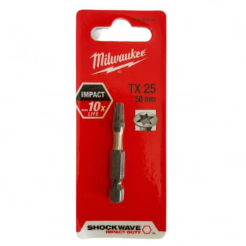 PONTA BIT TORX TX25 X 50MM 4932352444 MILWAUKEE